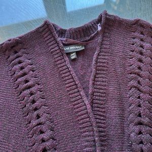 Lane Bryant Women's Rich Plum Cardigan